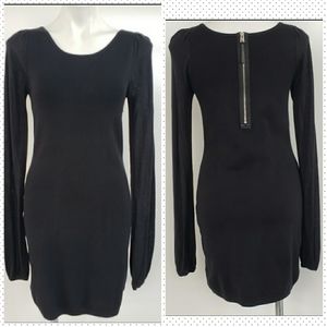 Vivienne Tam Sweater Dress with Zipper Back